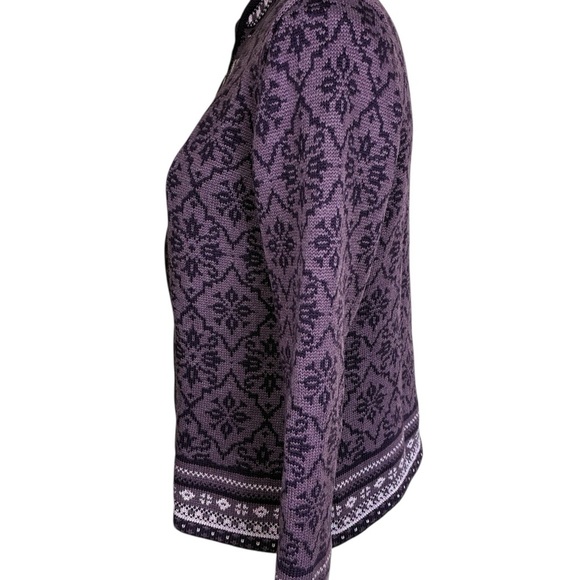 Appleseed’s Oslo Fair Isle Zip Front Cardigan- PM - Picture 3 of 10